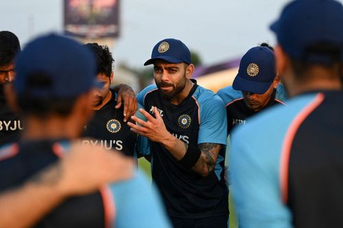 Virat Kohli's India defeated Scotland by eight wickets in Dubai (Credit: Getty Images).