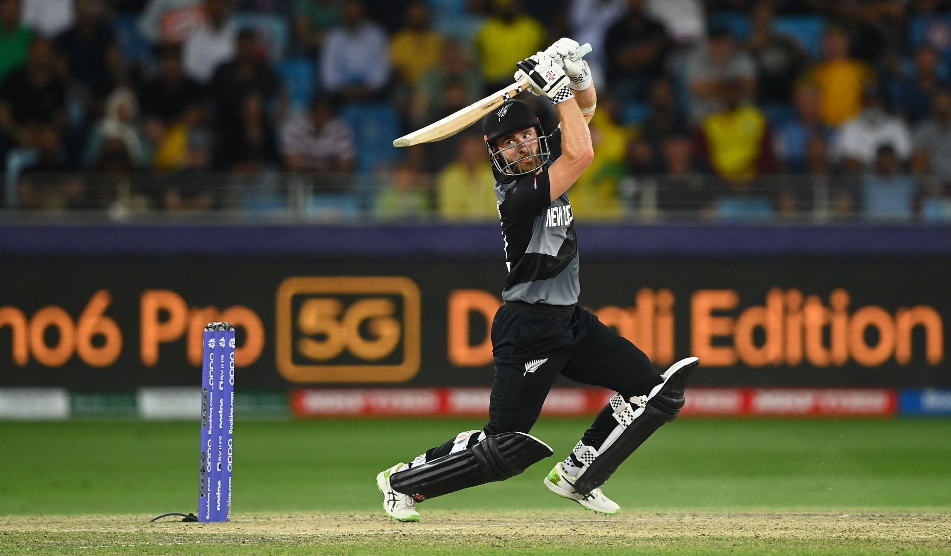 New Zealand captain Kane Williamson scored a classy 85. Pic: Getty Images