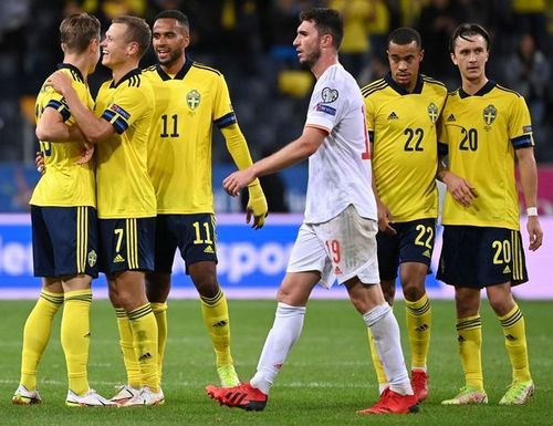 Sweden previously ended Spain's 66-game unbeaten run in qualifiers in September.