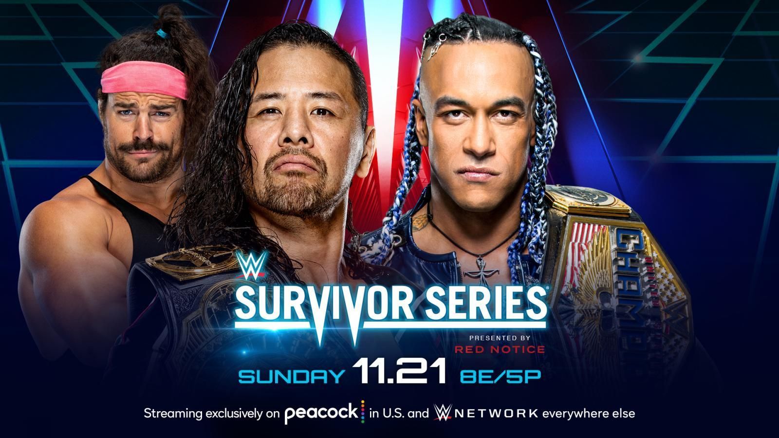 Shinsuke Nakamura and Damian Priest will lock horns at Survivor Series