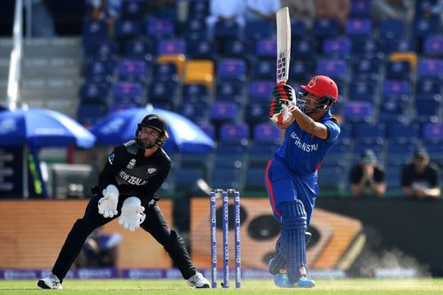 Najibullah Zadran played a sensational knock against New Zealand on Sunday [Image- Twitter]