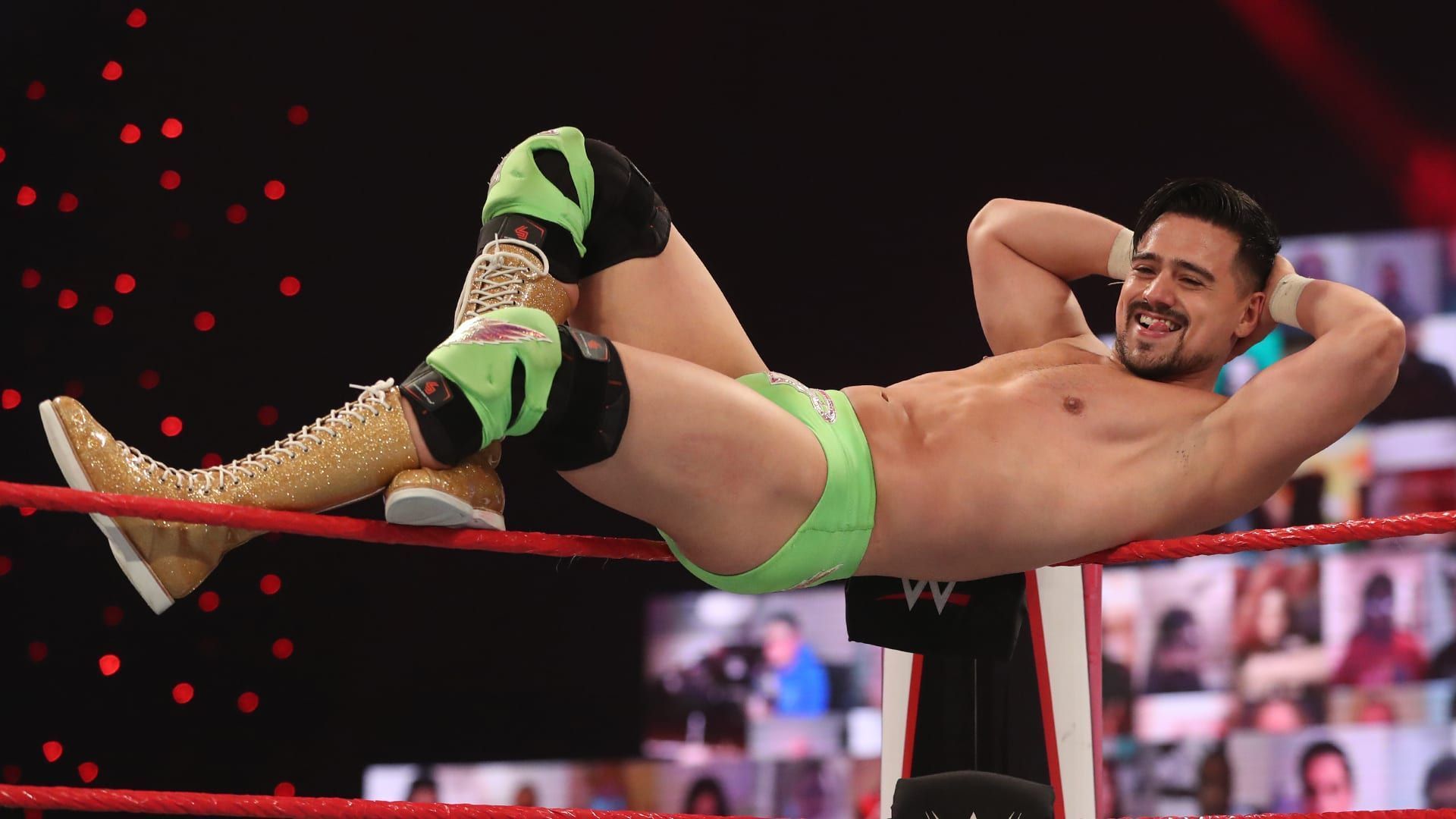 Angel Garza had to walk down a rough path to get to WWE