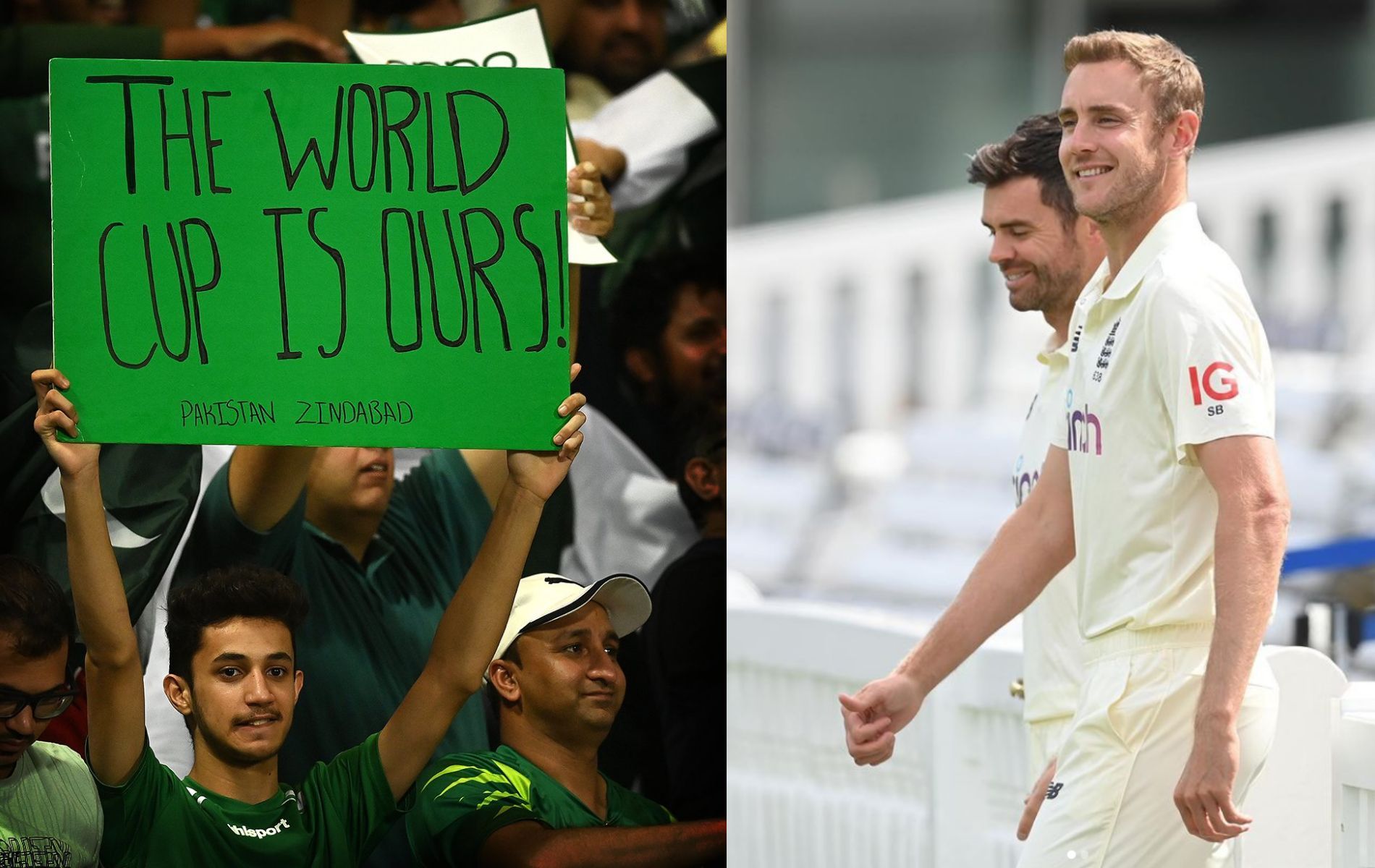 T20 World Cup 2021: England&#039;s Stuart Broad had a funny reaction to a photo of a Pakistan fan shared by the ICC on Instagram