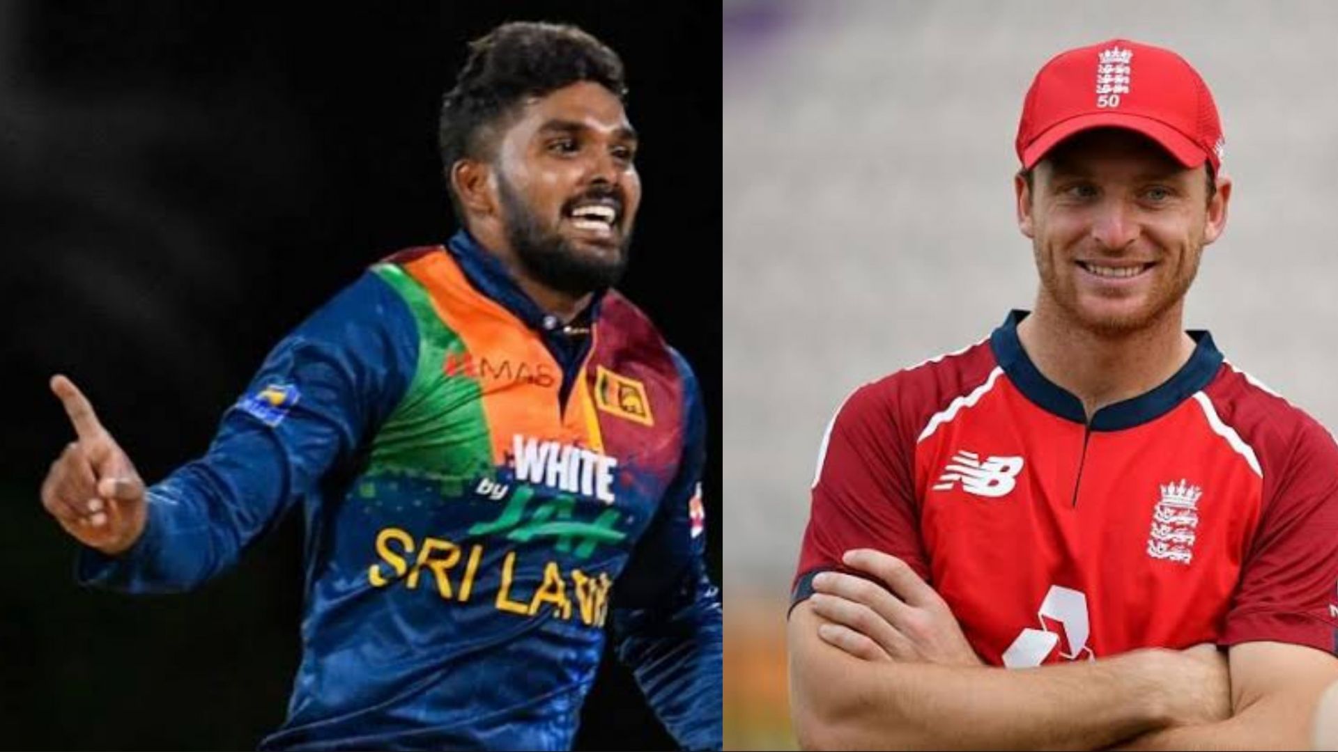 Wanindu Hasaranga (L) and Jos Buttler were among the best performers in ICC T20 World Cup 2021