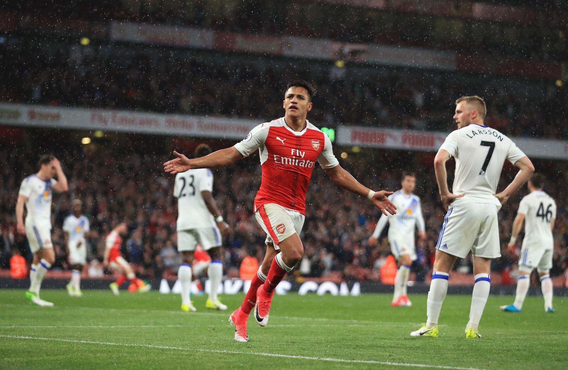 Alexis Sanchez was at his dangerous best while he was at Arsenal