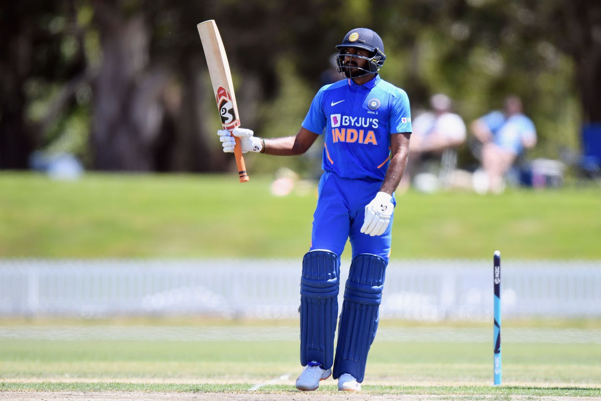 Vijay Shankar in New Zealand XI v India A game