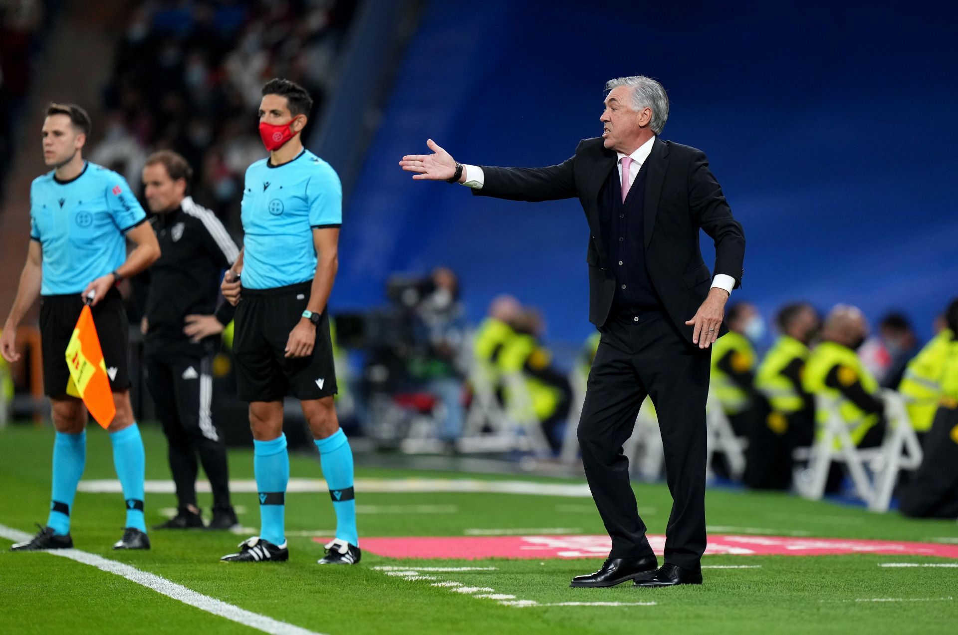 Real Madrid CF manager Carlo Ancelotti.