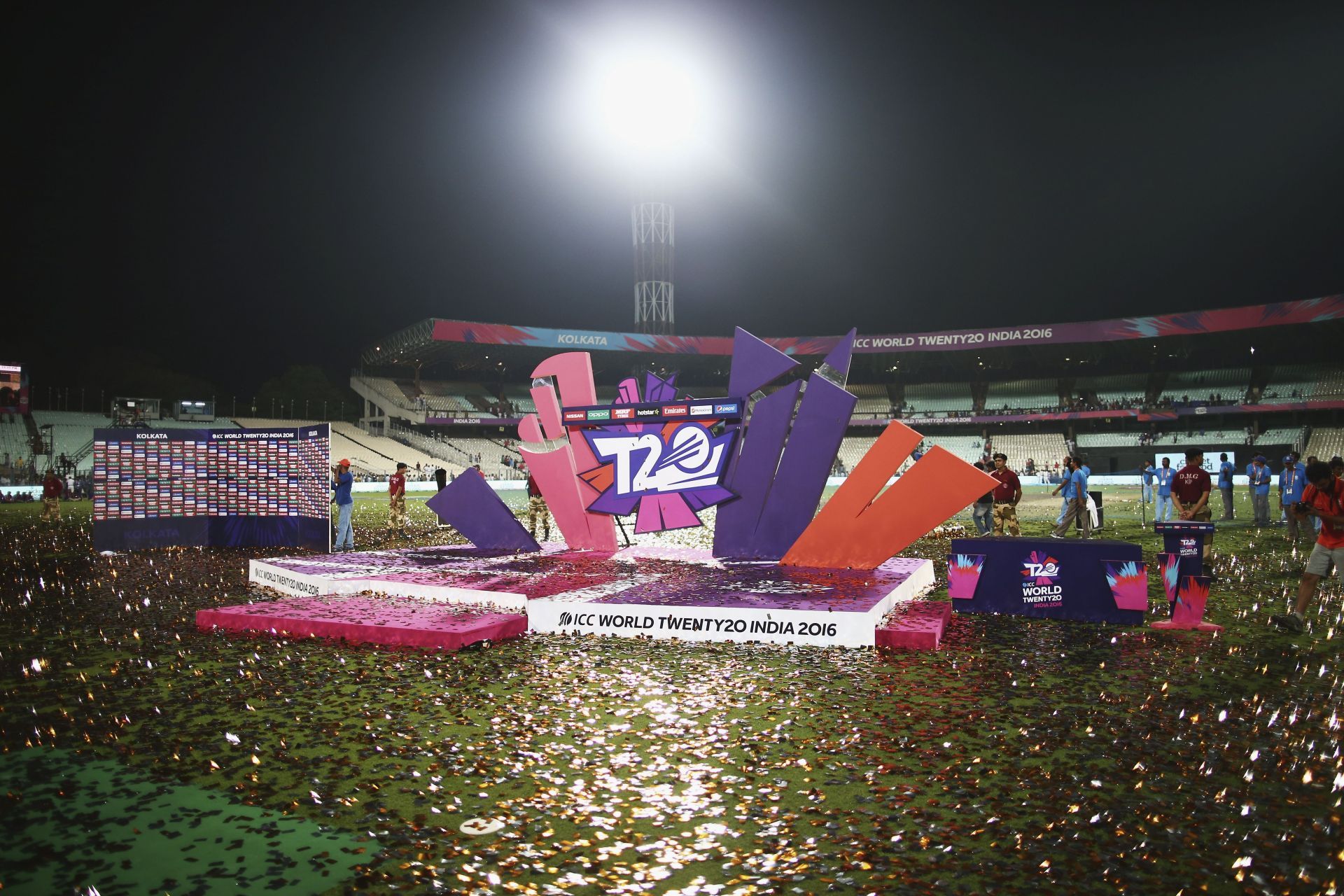 Eden Gardens hosted both the Men's and Women's finals of the 2016 T20 World Cup