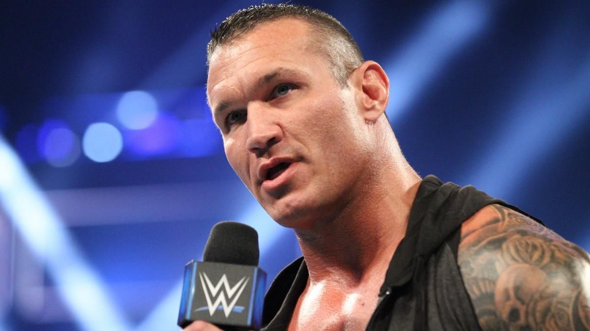 Randy Orton performing on SmackDown in WWE