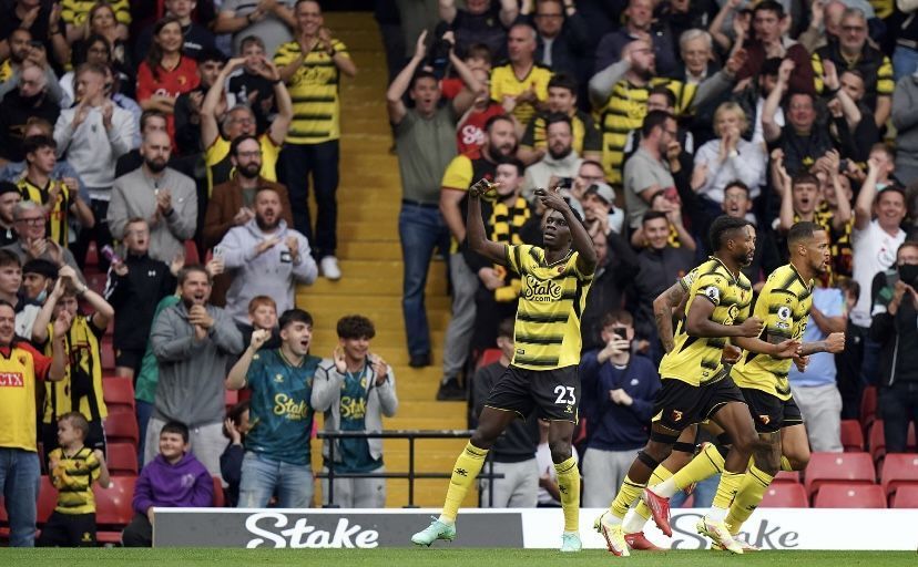 Sarr scored his fifth goal of the season after missing a penalty