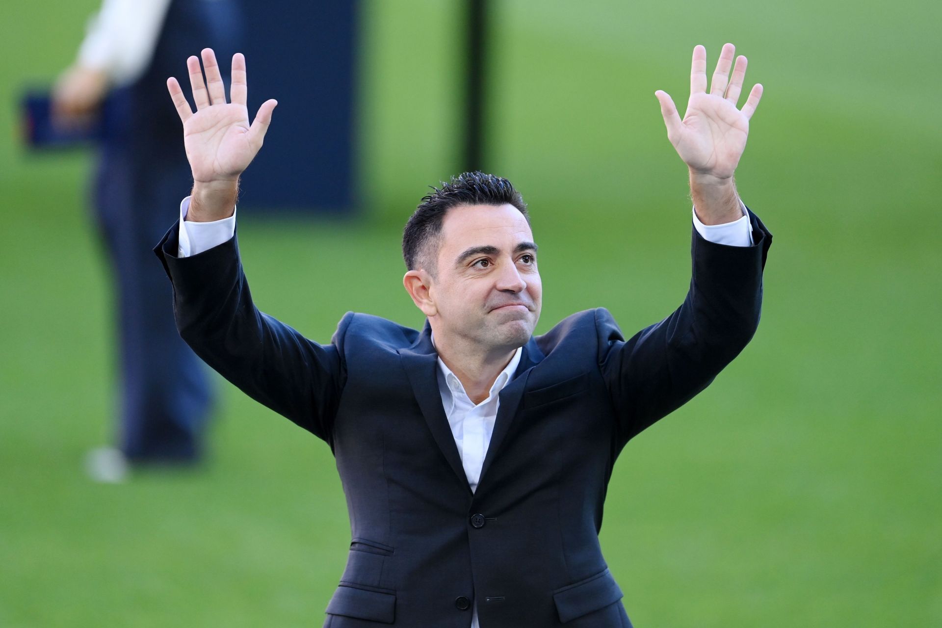 Xavi Hernandez has been unveiled as Barcelona&#039;s new head coach.