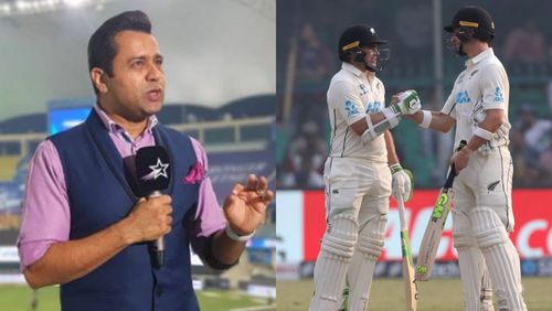 Aakash Chopra (L) feels 'cheated' by India after New Zealand's opening stand.