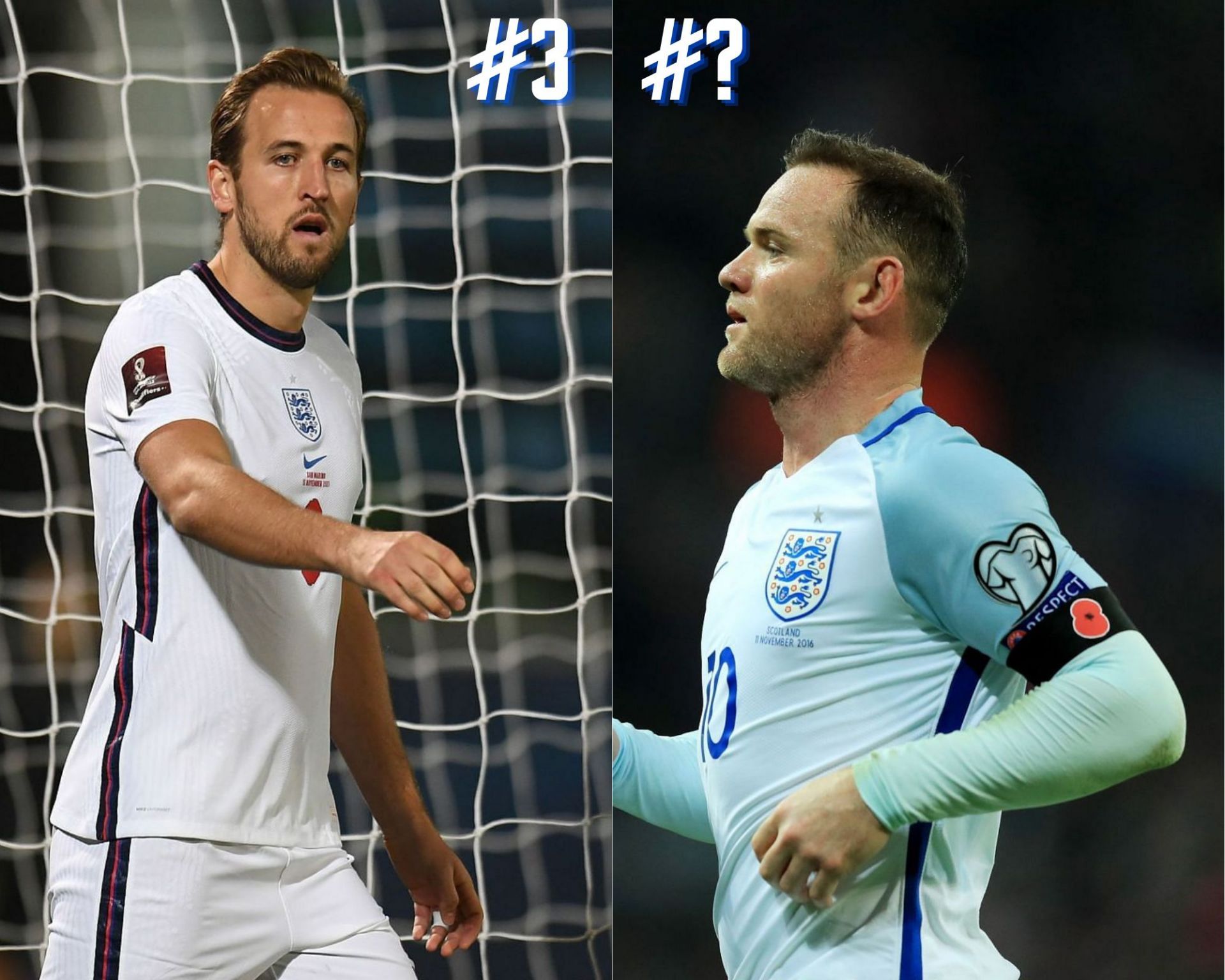 England&#039;s top 5 goalscorers of all time