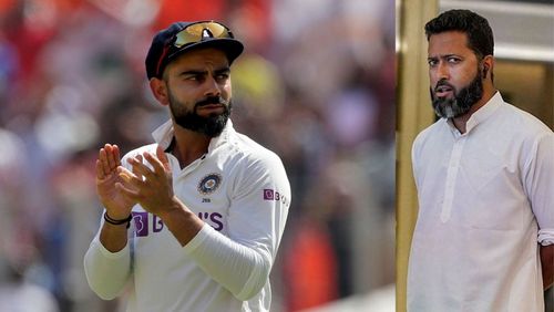 Wasim Jaffer (R) picks who should take the sword for Virat Kohli (PC: SKY Sports).