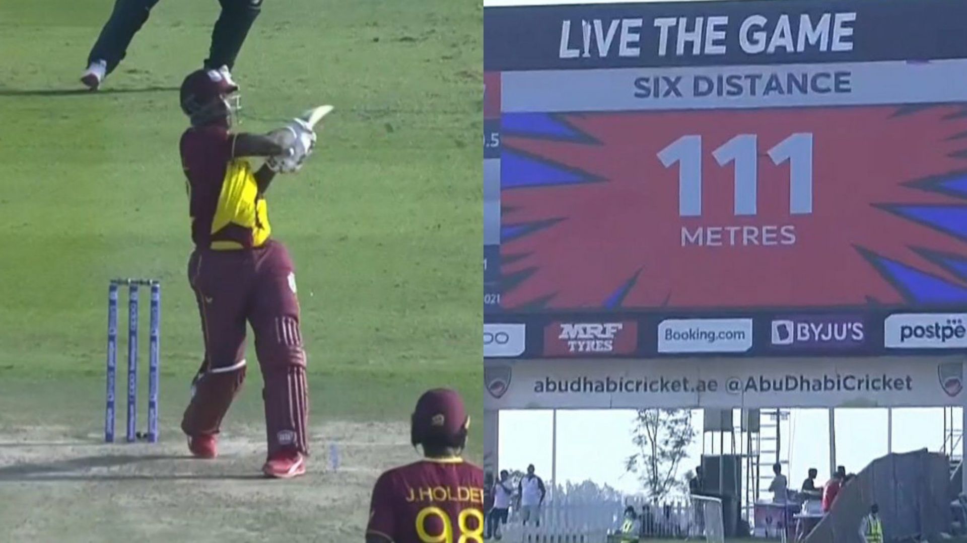 Andre Russell. (Image: Screen grab)
