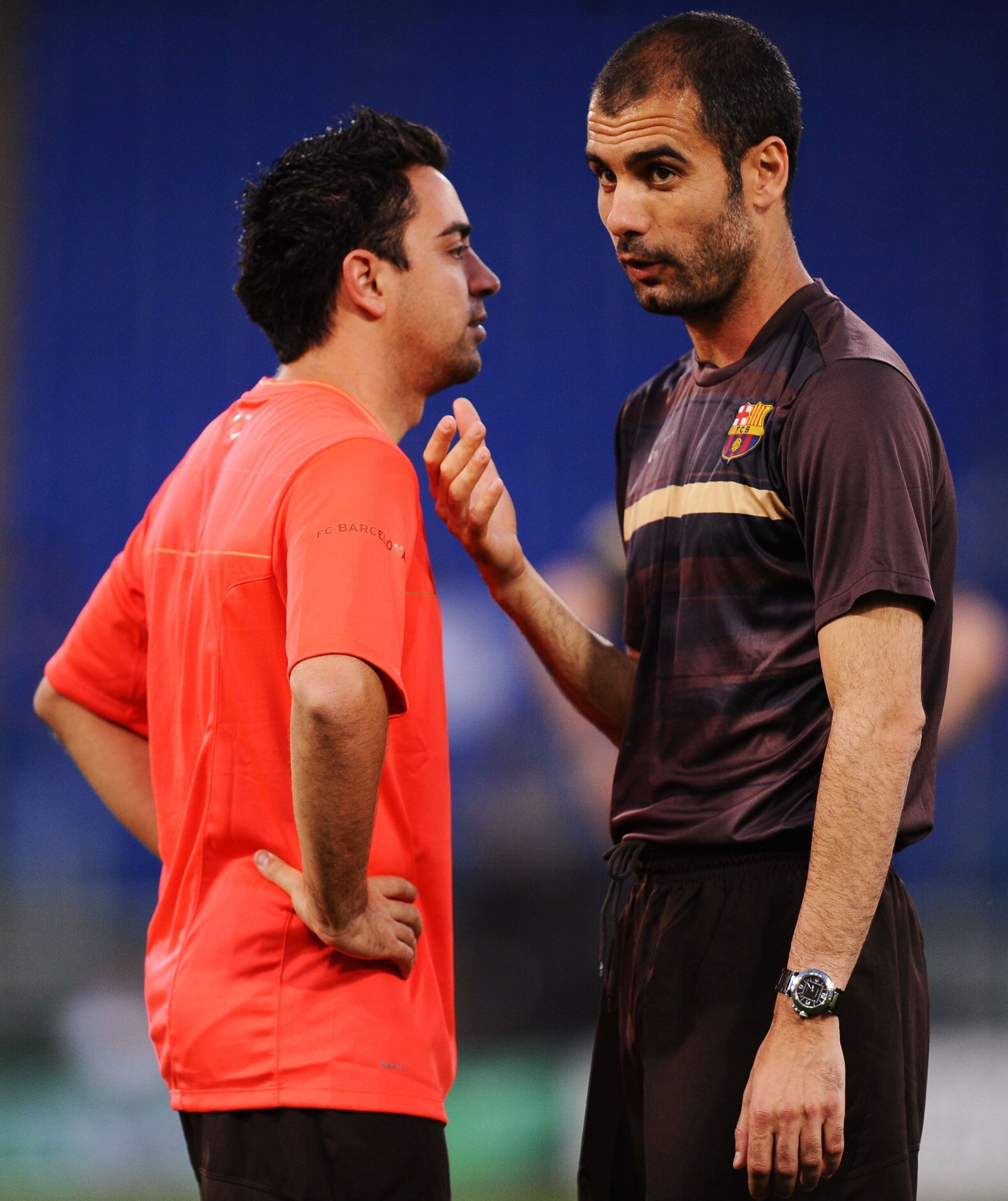 Xavi learnt closely from Pep Guardiola during the latter's tenure as manager.