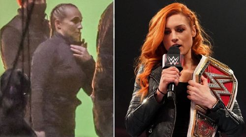 Becky Lynch has reacted to a rumor that she's the woman in this BTS photo