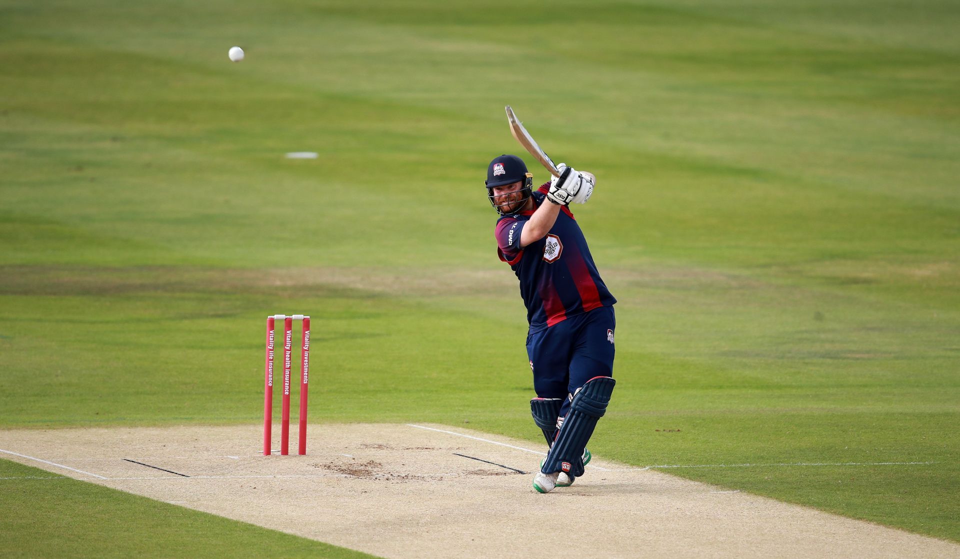 Paul Stirling in action during the T20 Vitality Blast 2020.