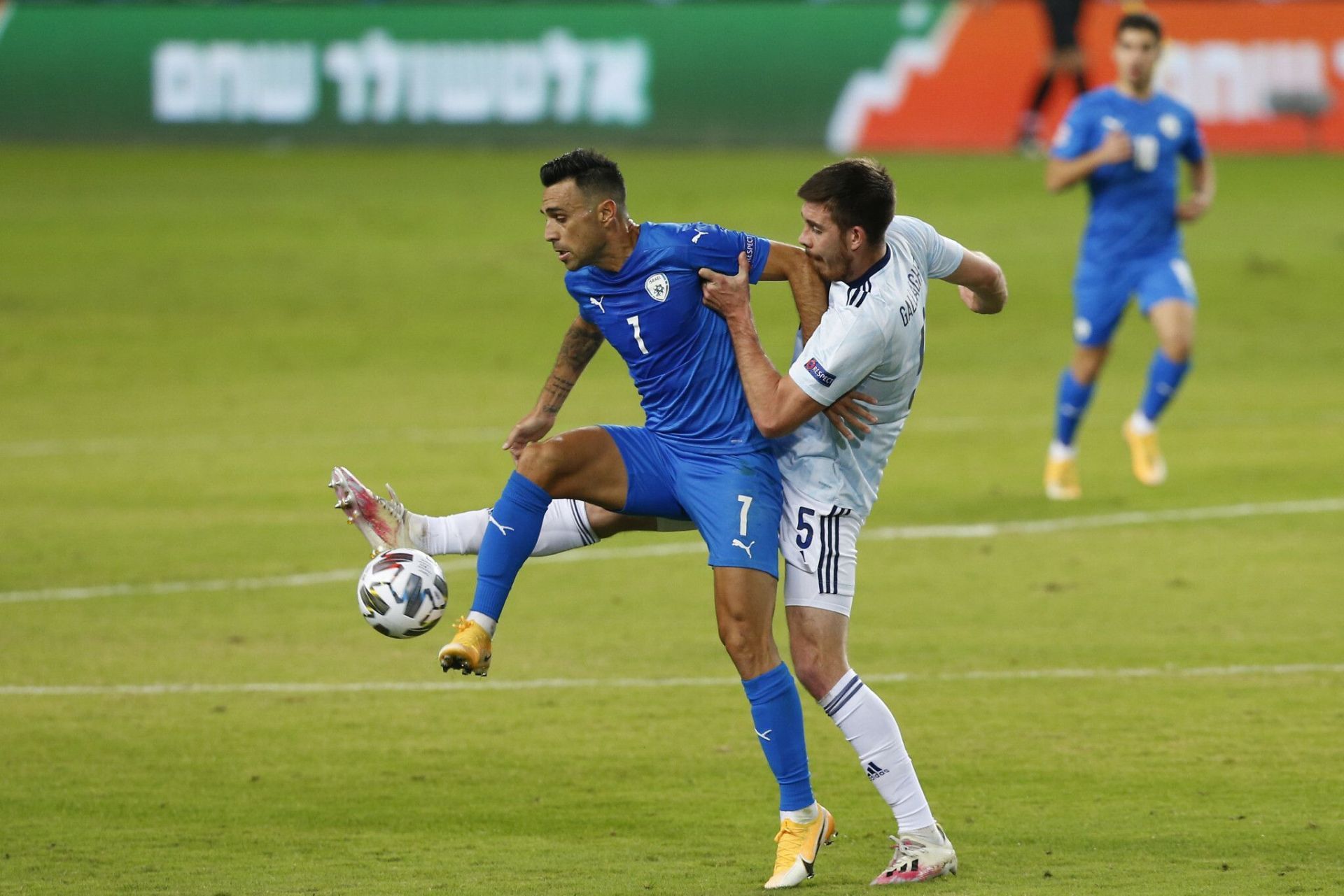 Zahavi has four hat-tricks for Israel