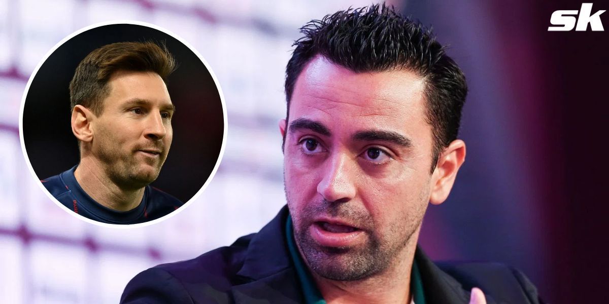 Messi texed Xavi after the latter was appointed Barcelona manager