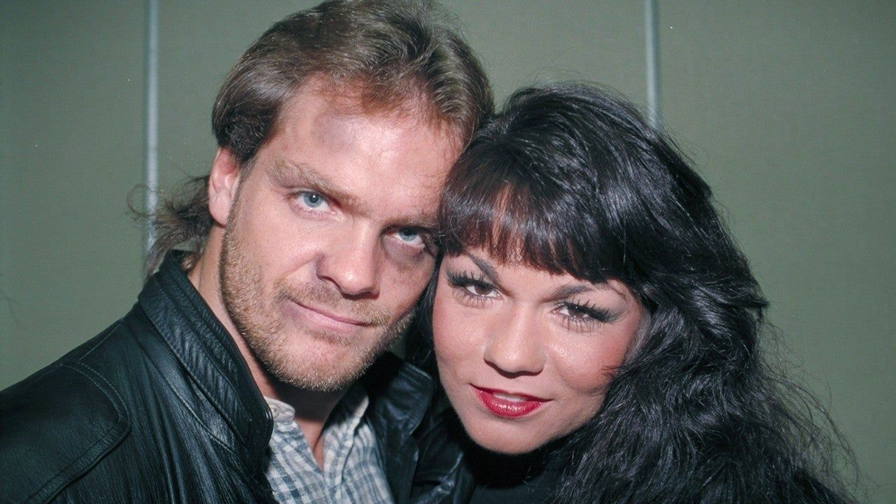 Chris Benoit pictured with his wife Nancy.