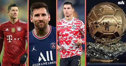 Ballon d'Or 2021: Robert Lewandowski, Lionel Messi and Cristiano Ronaldo