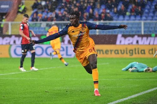 18-year-old Felix Afena-Gyan scored twice against Genoa in Serie A