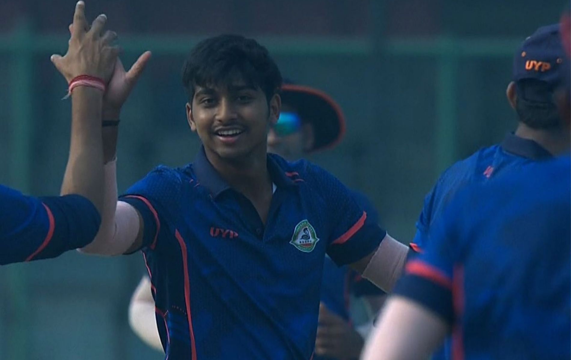 Darshan Nalkande picked four wickets in four deliveries against Karnataka.