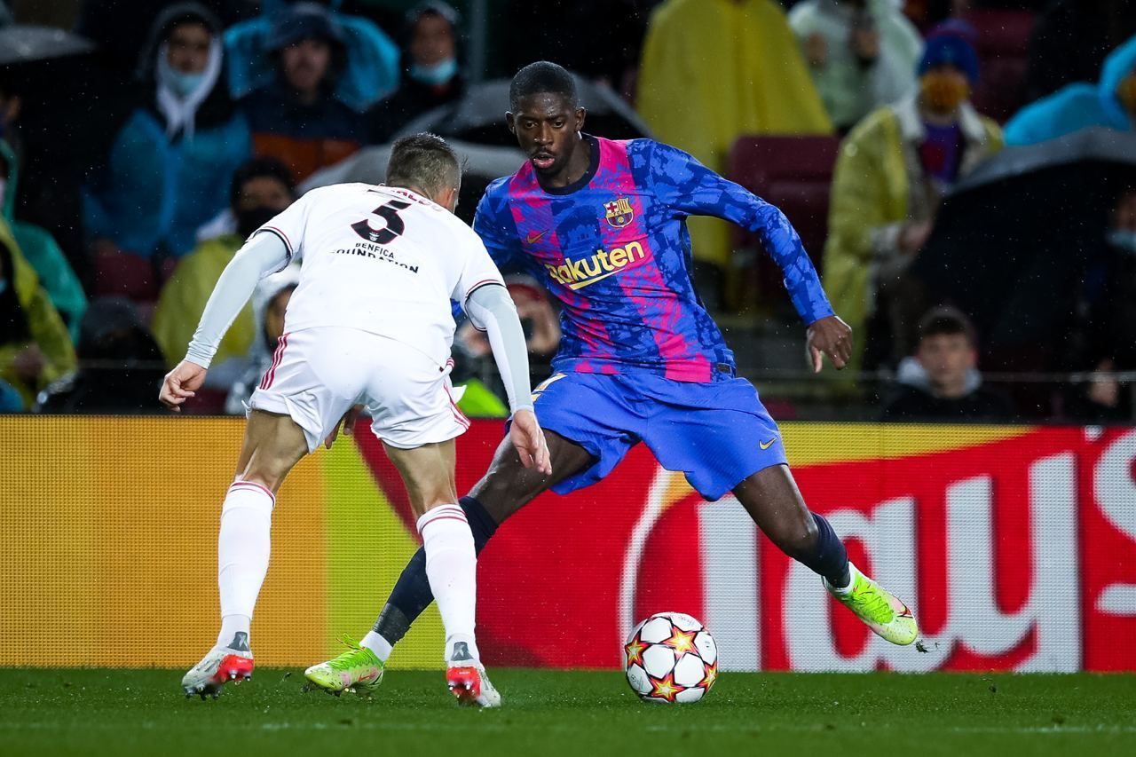 Barcelona were held to a 0-0 draw by Benfica.