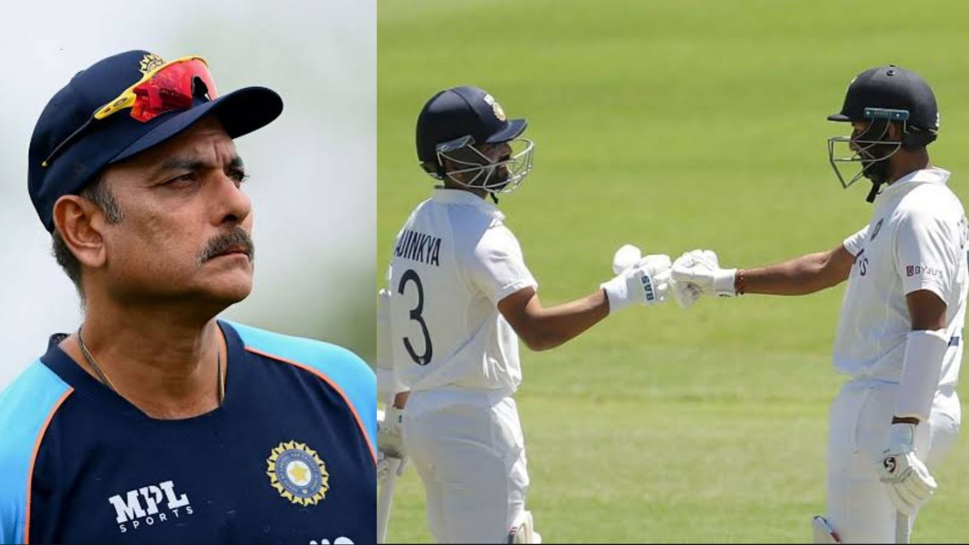 Ravi Shastri backed Ajinkya Rahane and Cheteshwar Pujara despite their inconsistent performances in Test cricket