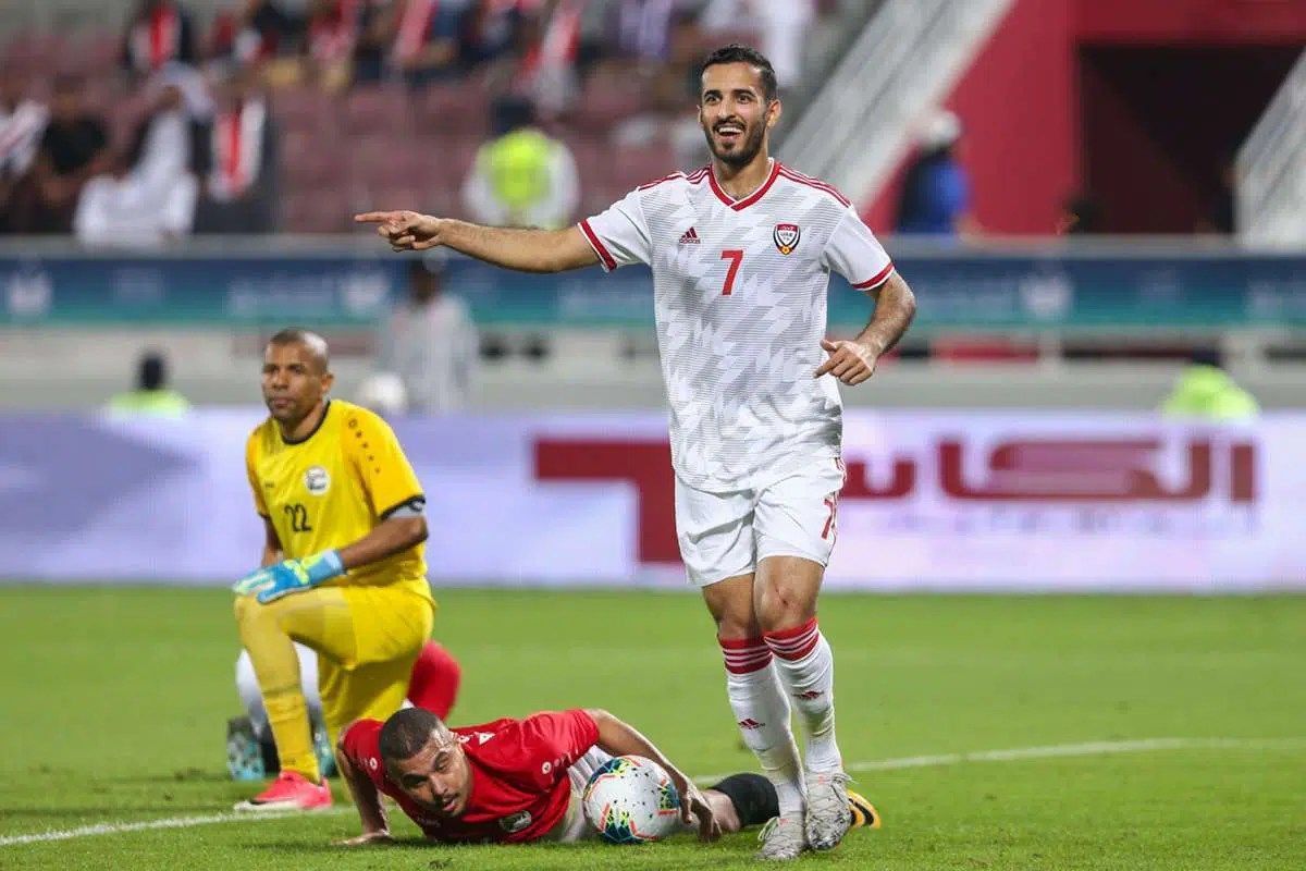 Mabkhout has 79 international goals with UAE.