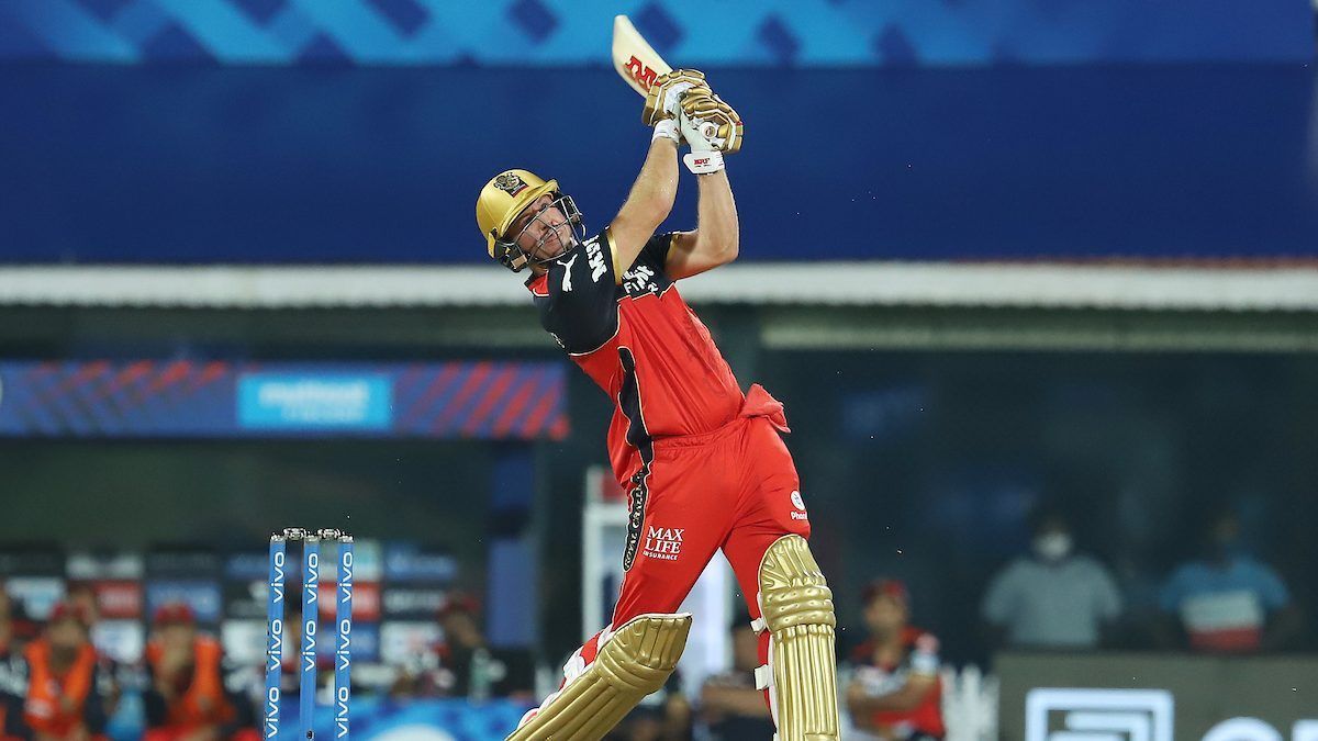 AB de Villiers was destructive at all stages of the innings, but particularly at the death.