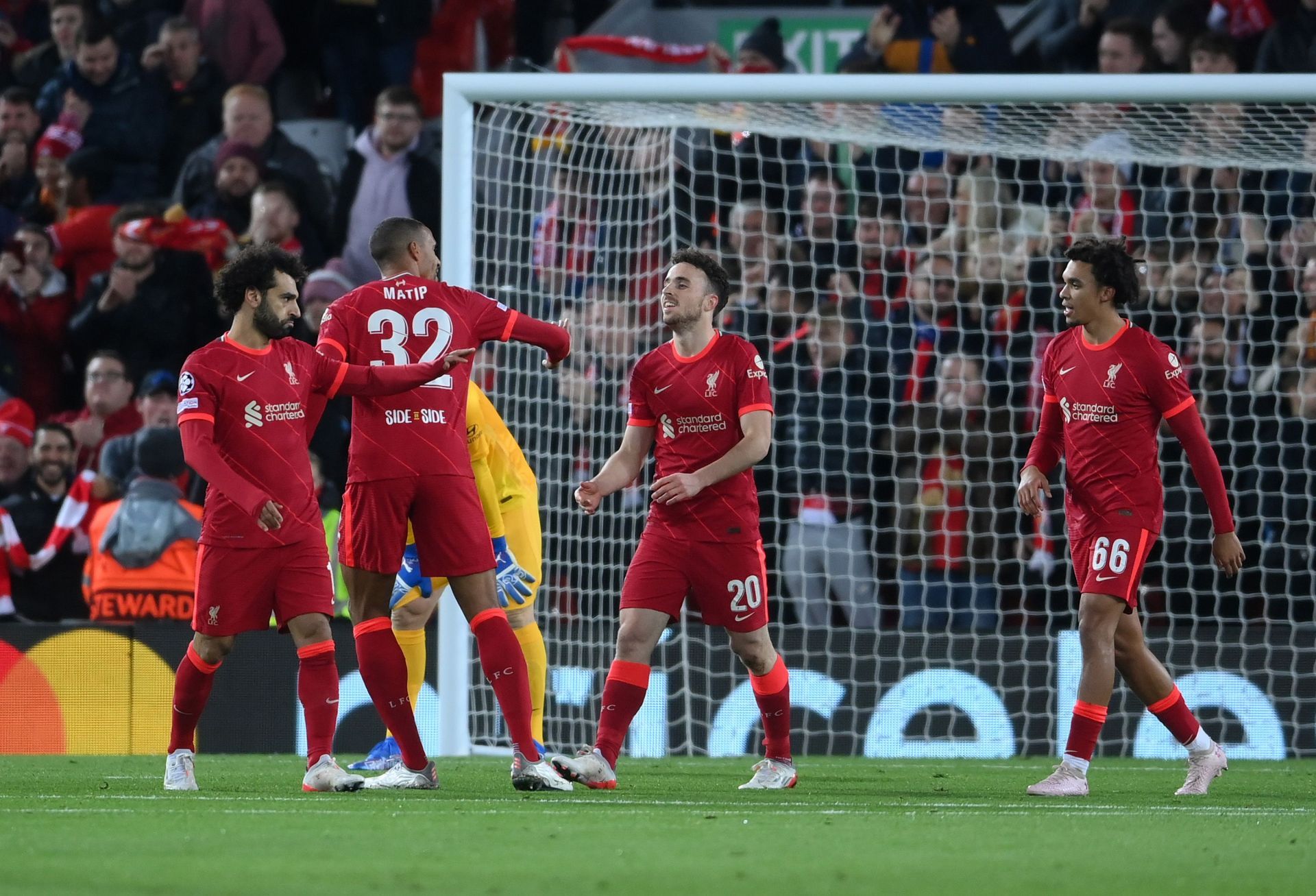 Liverpool beat Atletico Madrid 2-0 in their UEFA Champions League tie on Wednesday