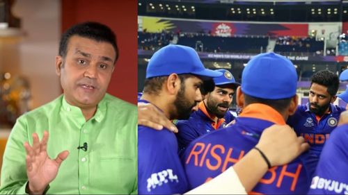 Virender Sehwag (L) gave his views on Virat Kohli's captaincy