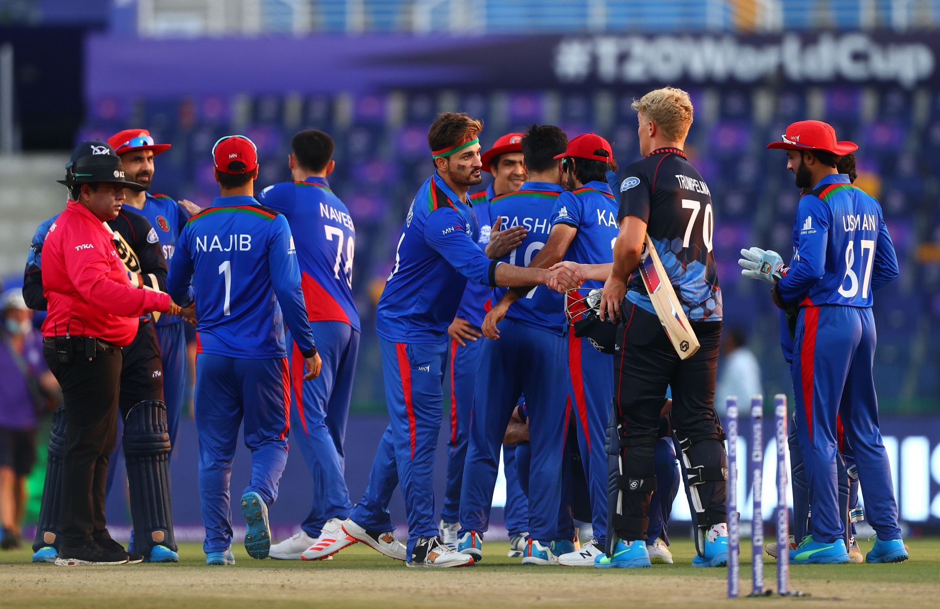 Afghanistan enter the contest on the back of a dominant win over Namibia