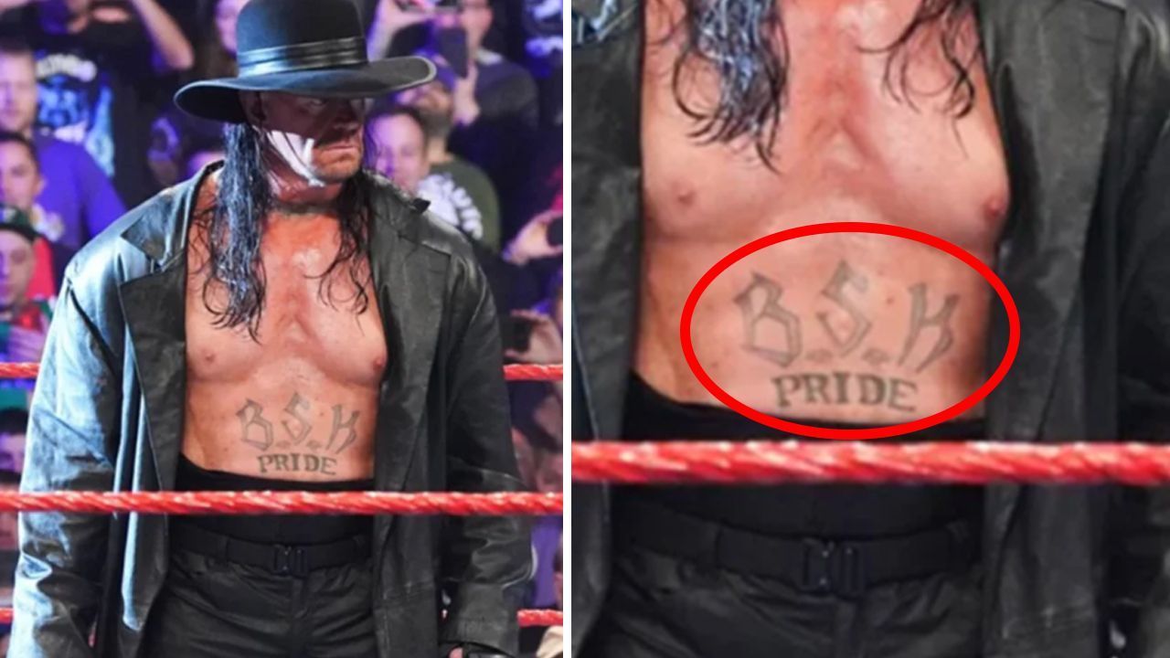 The tattoo on Taker&#039;s abdomen is quite popular