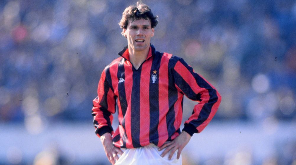 Marco van Basten looks on during a match