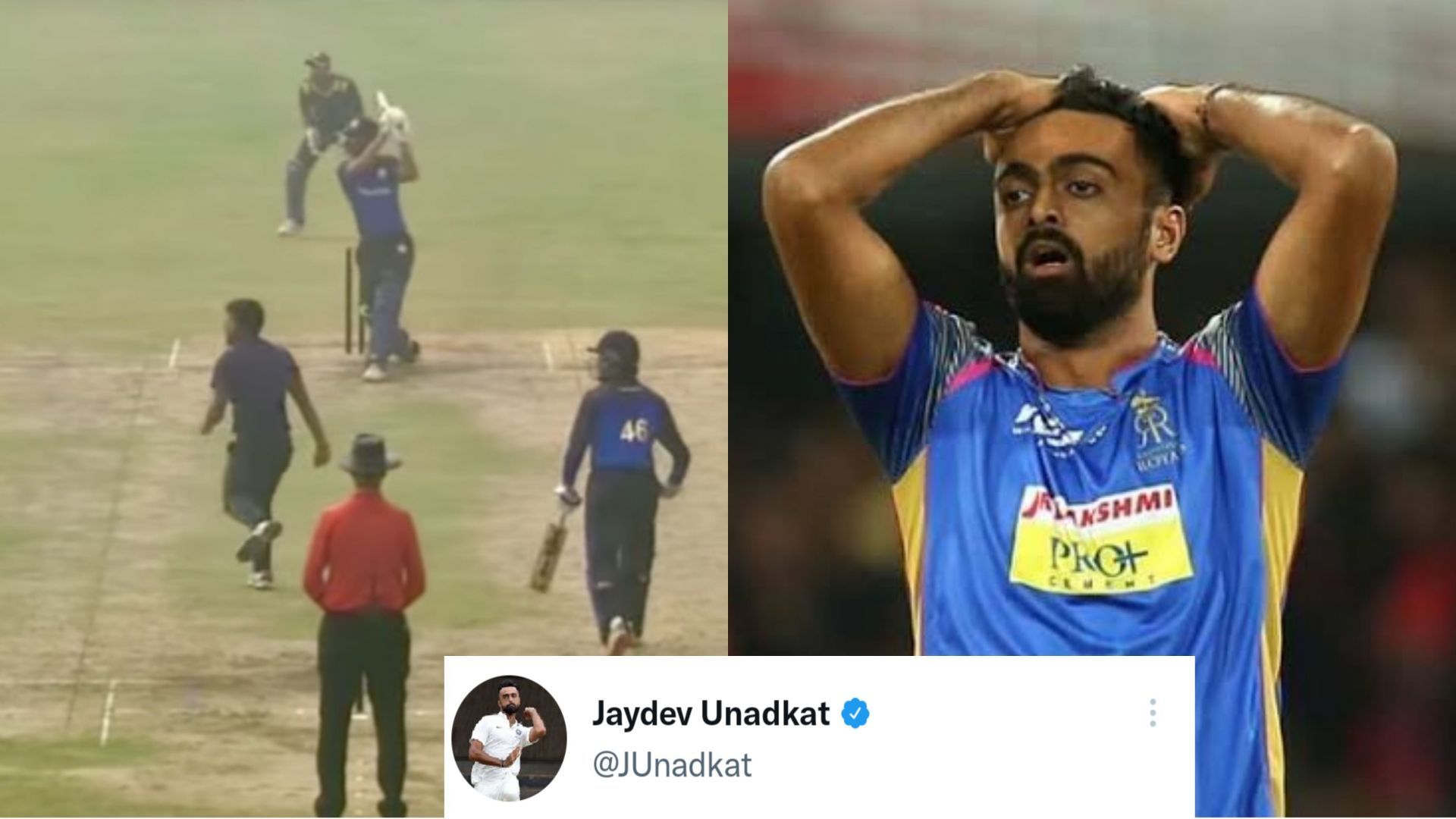 Jaydev Unadkat has not played an international match for India since 2018