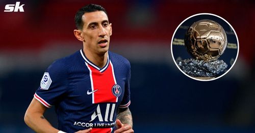 Angel di Maria names his winner for the Ballon d'Or 2021 award