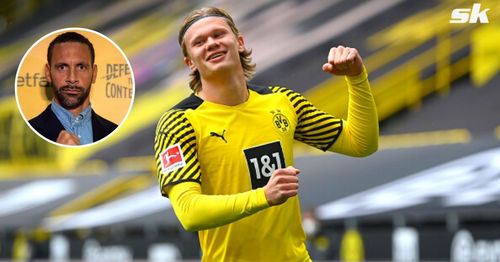 Rio Ferdinand believes Erling Haaland will be a better fit at Liverpool than Manchester City (Image via Sportskeeda)