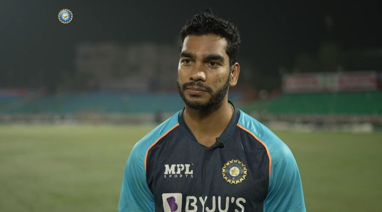 Venkatesh Iyer was picked for the New Zealand series following his IPL 2021 exploits. Pic: BCCI
