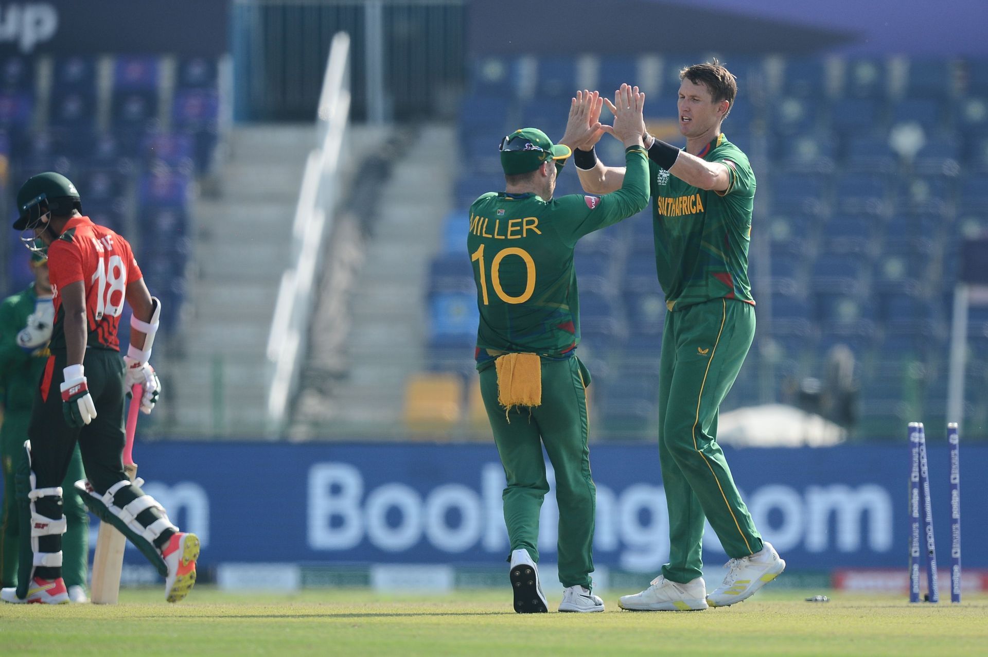 Dwaine Pretorius took nine wickets in five matches for South Africa