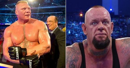 Brock Lesnar broke The Undertaker's streak at WrestleMania 30