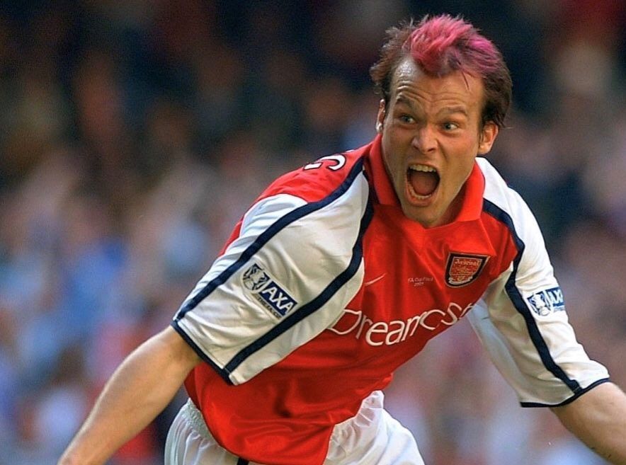 Ljungberg became a cult hero due to his hairstyle at Arsenal