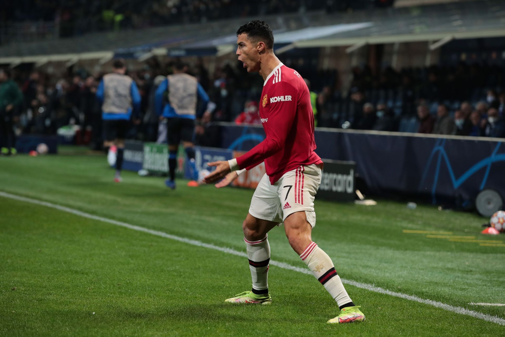 Manchester United forward Cristiano Ronaldo. (Photo by Emilio Andreoli/Getty Images)