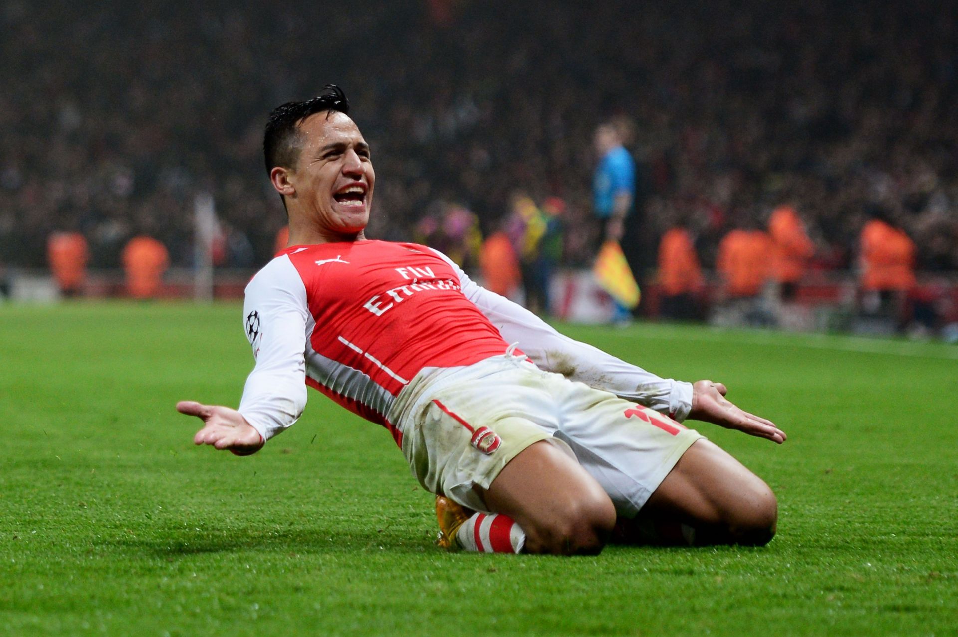 Alexis Sanchez registered 125 goal contrbutions in 166 Arsenal appearances