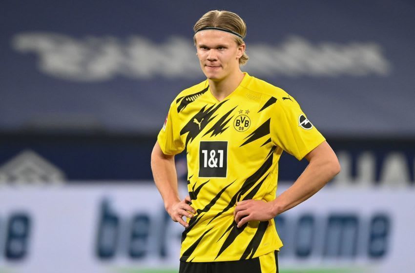 Erling Haaland has four goals in five games against Bayern Munich.