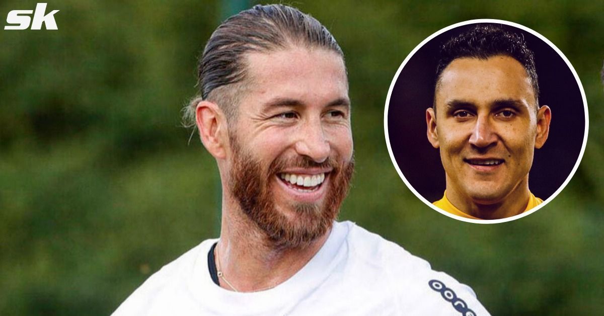  Keylor Navas and Sergio Ramos have been reunited at Paris Saint-Germain