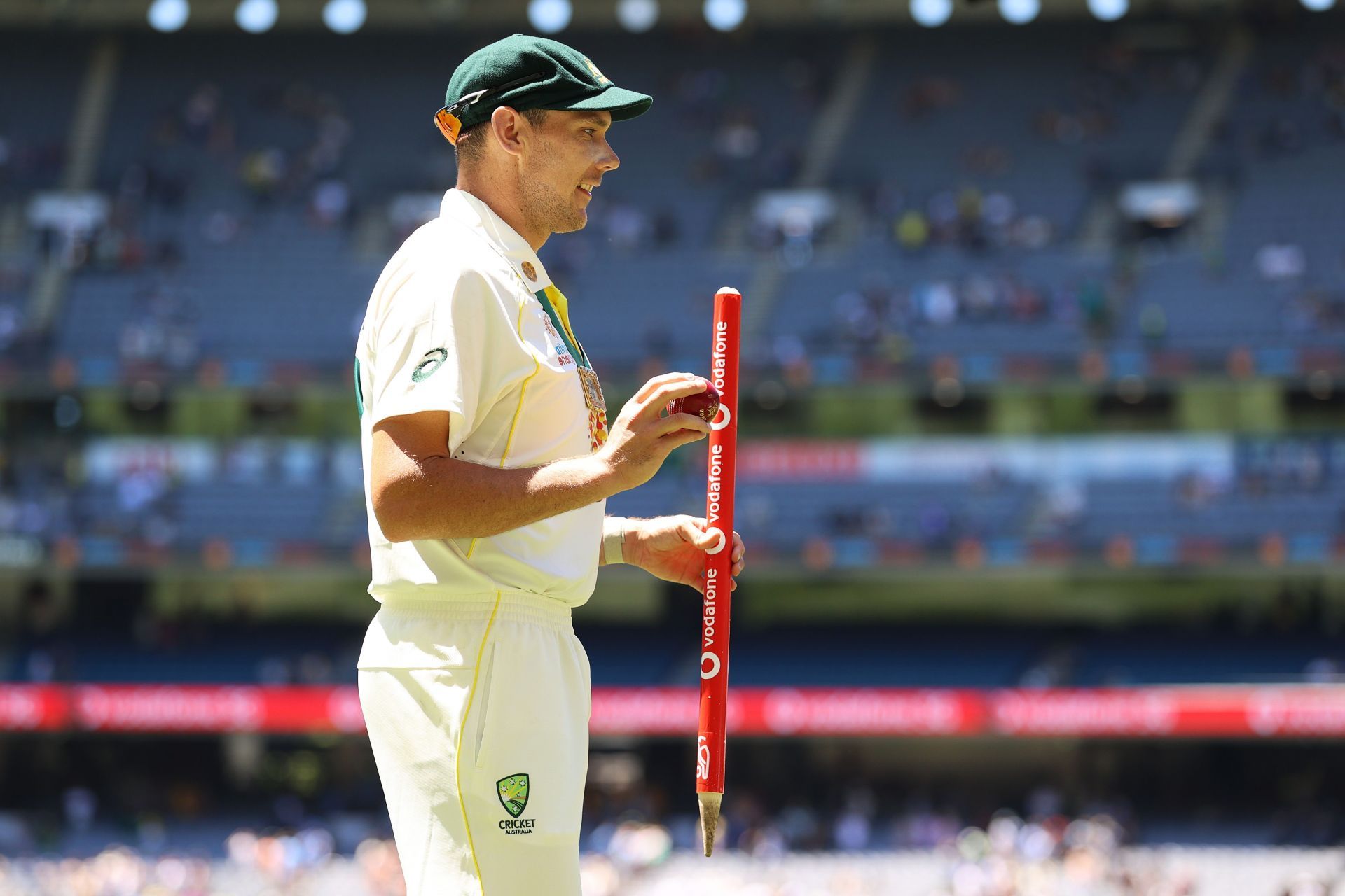 Scott Boland conceded only seven runs for his six-wicket haul in the second innings of the third Ashes Test match