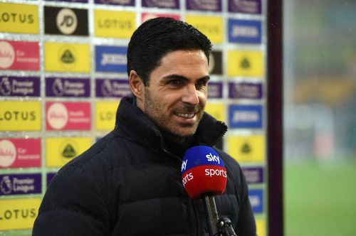 Arsenal manager Mikel Arteta will look for a win against Norwich City.